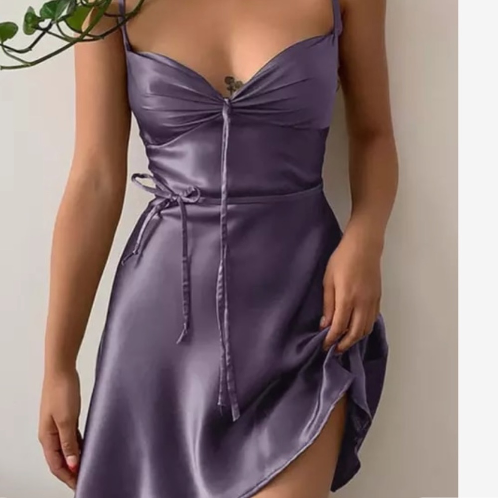 Purple dress